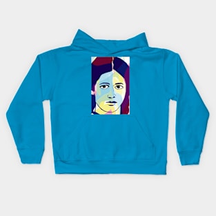 Young Anna Akhmatova Kids Hoodie